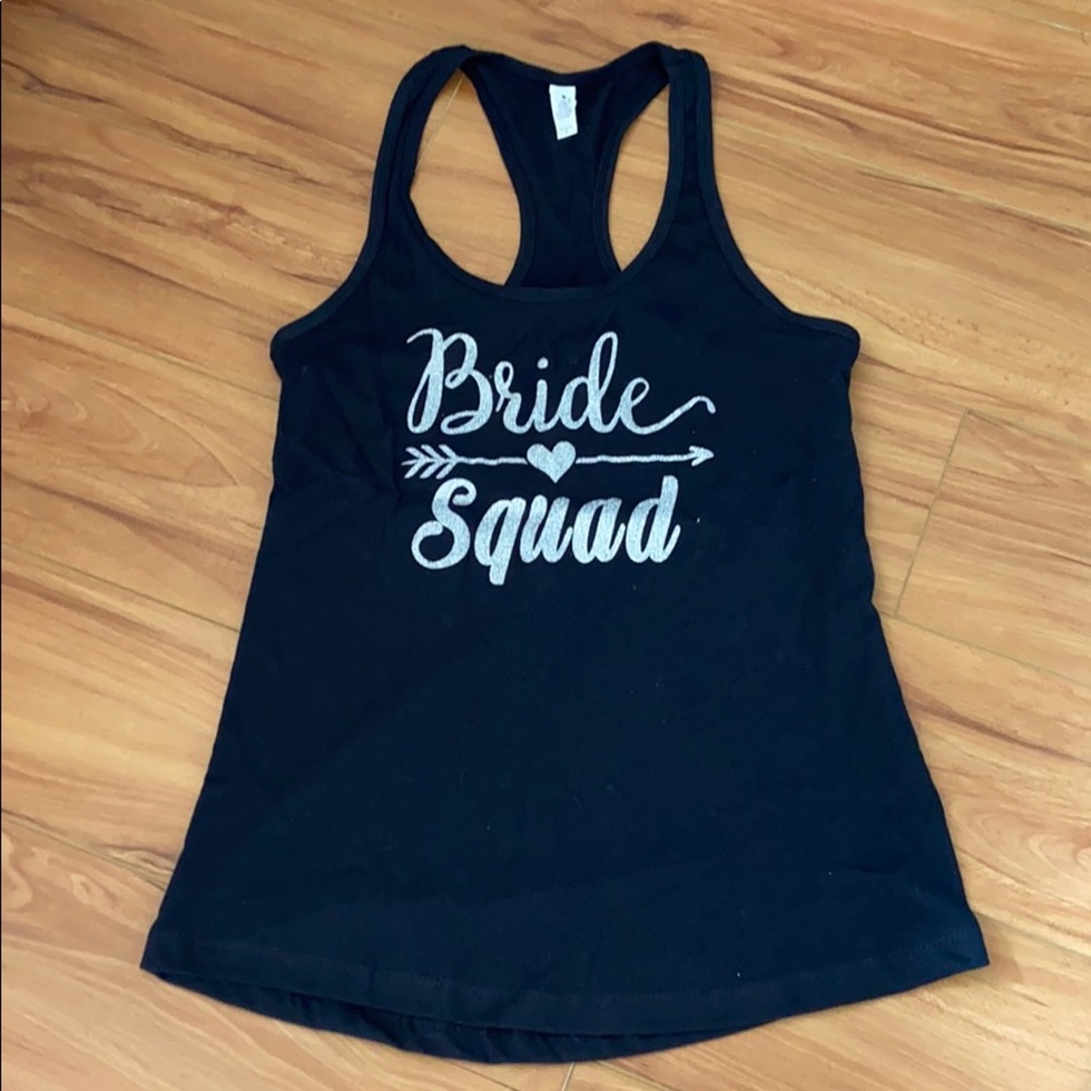 Bride Squad Tank Size Small